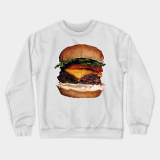 Cheeseburger Crewneck Sweatshirt